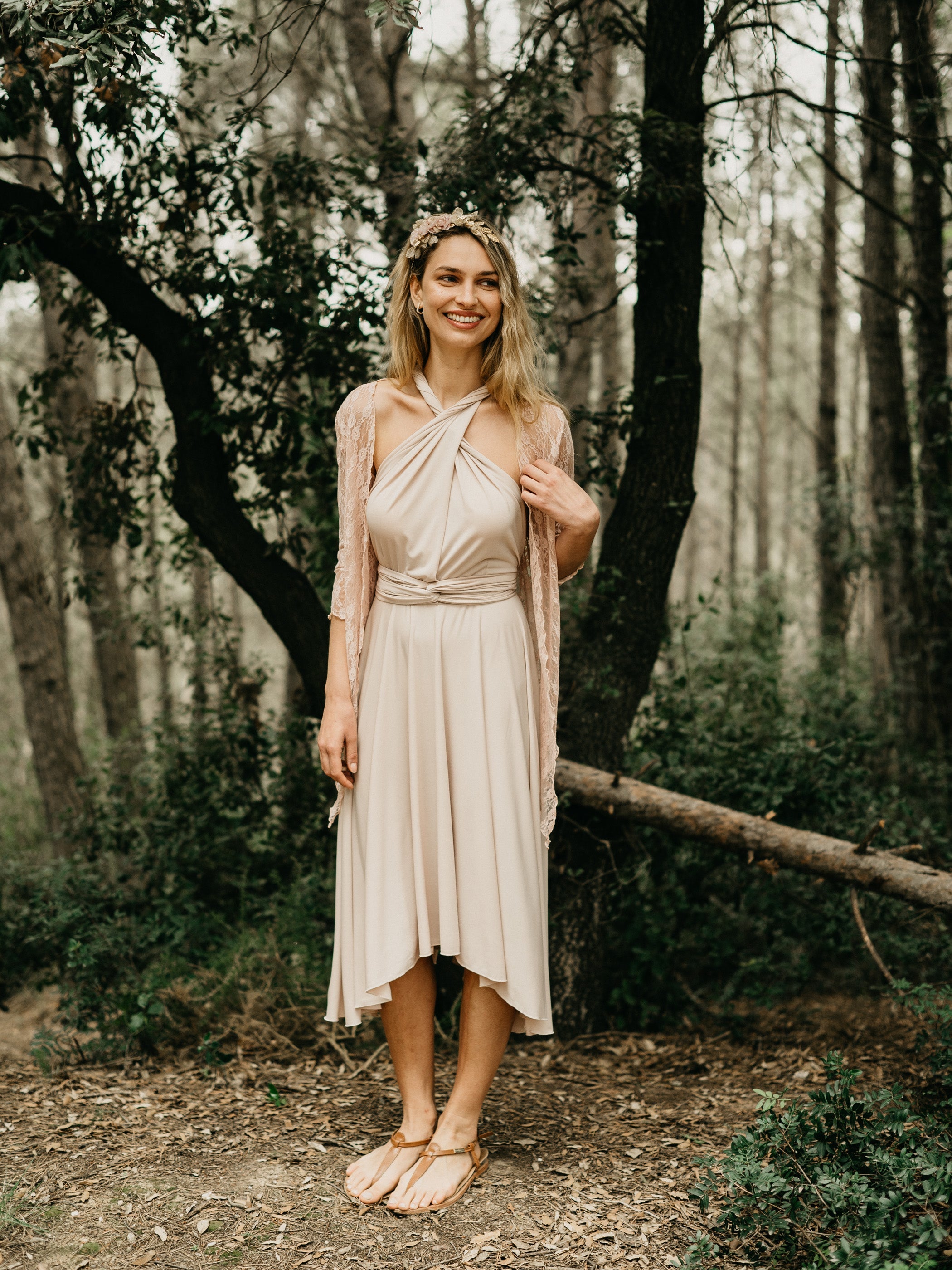 VESTIDO MIDI INFINITY