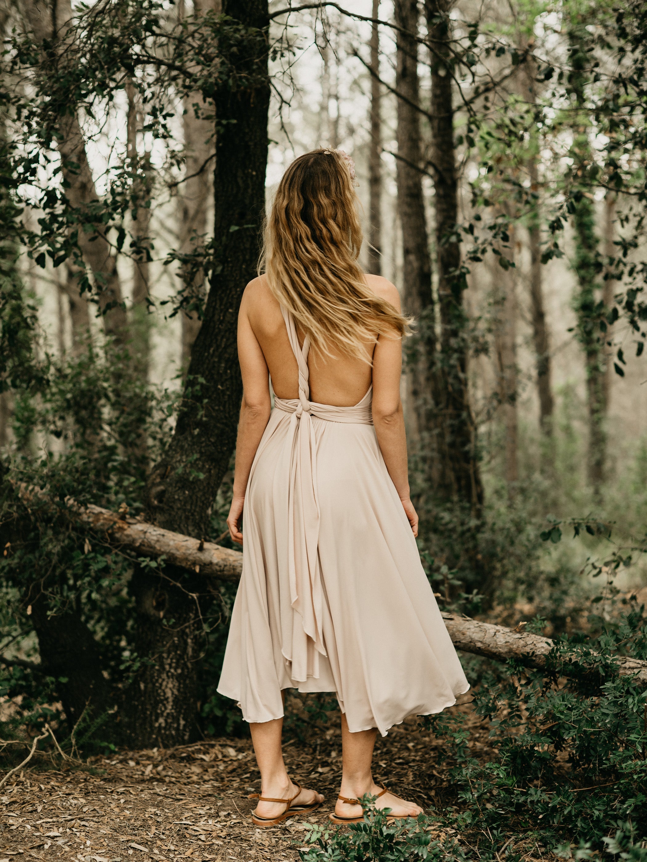 VESTIDO MIDI INFINITY