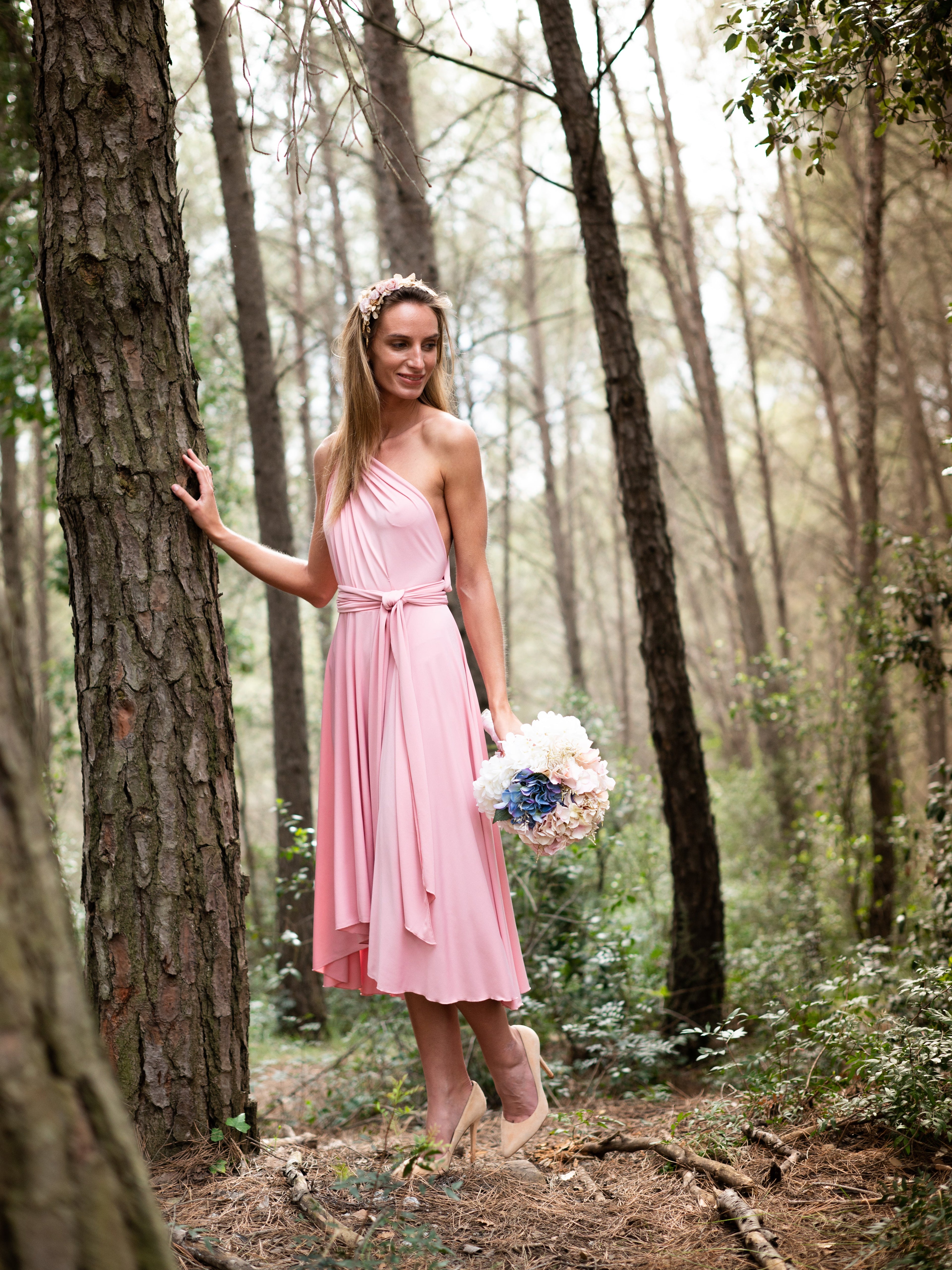 VESTIDO MIDI INFINITY