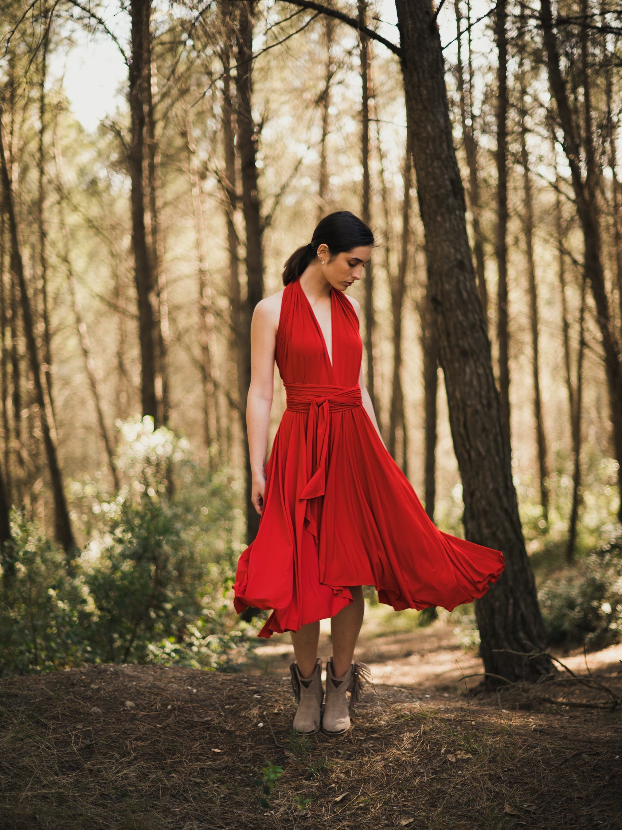 VESTIDO MIDI INFINITY