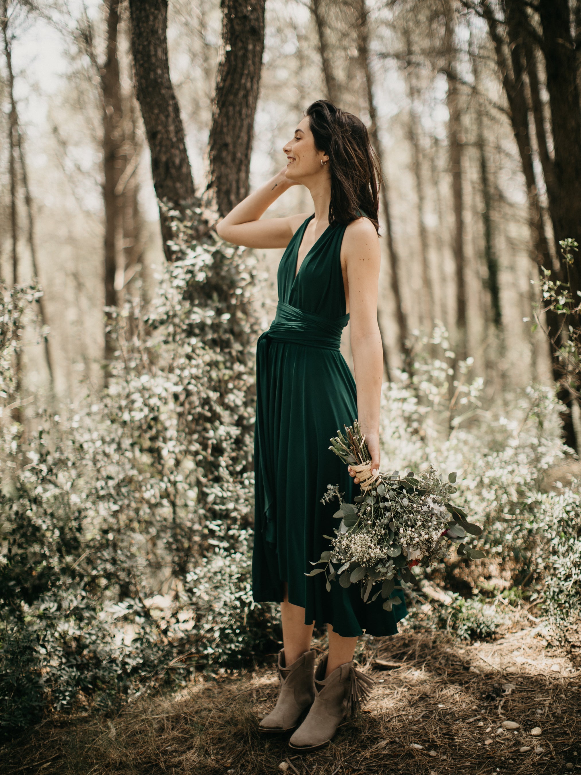 VESTIDO MIDI INFINITY
