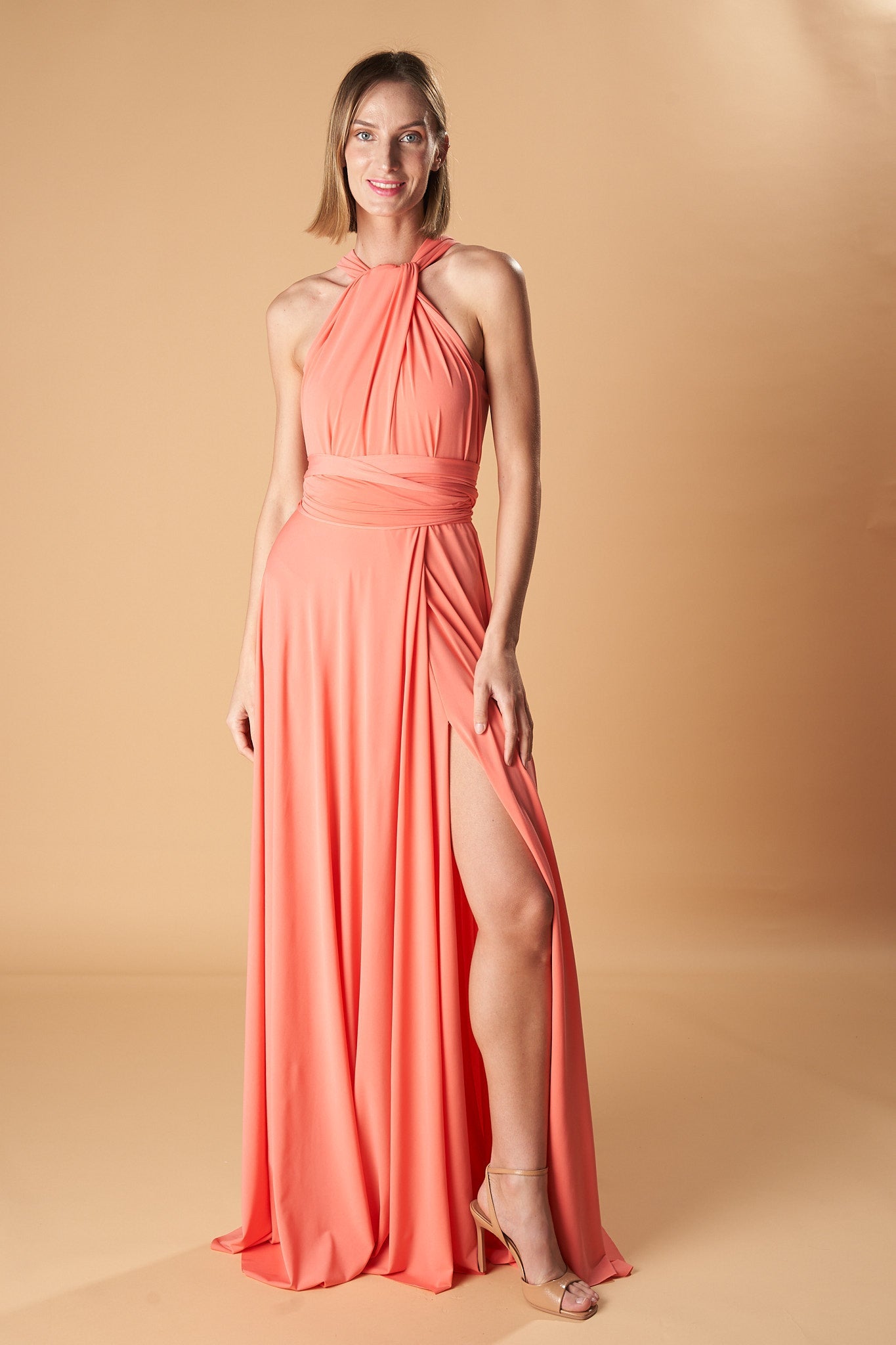 VESTIDO INFINITY SEXY (con abertura)