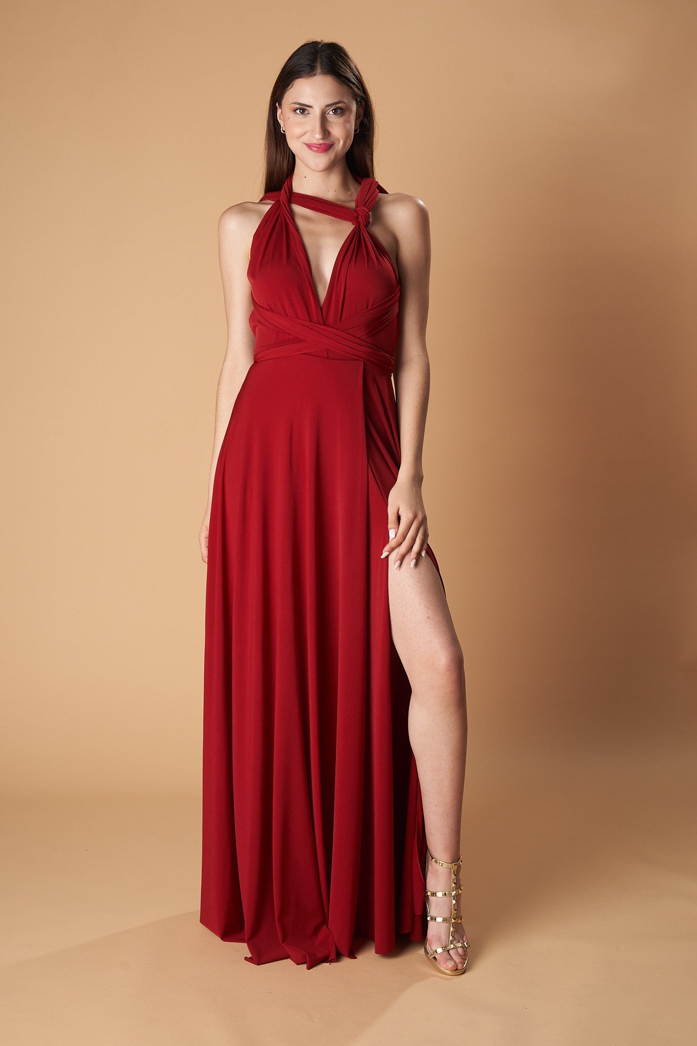VESTIDO INFINITY SEXY (con abertura)