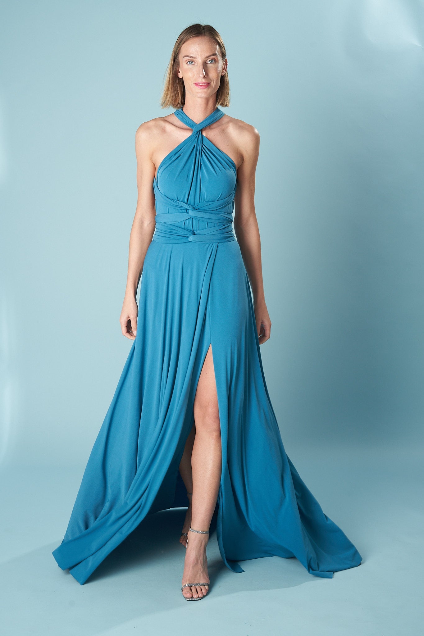 VESTIDO INFINITY SEXY (con abertura)