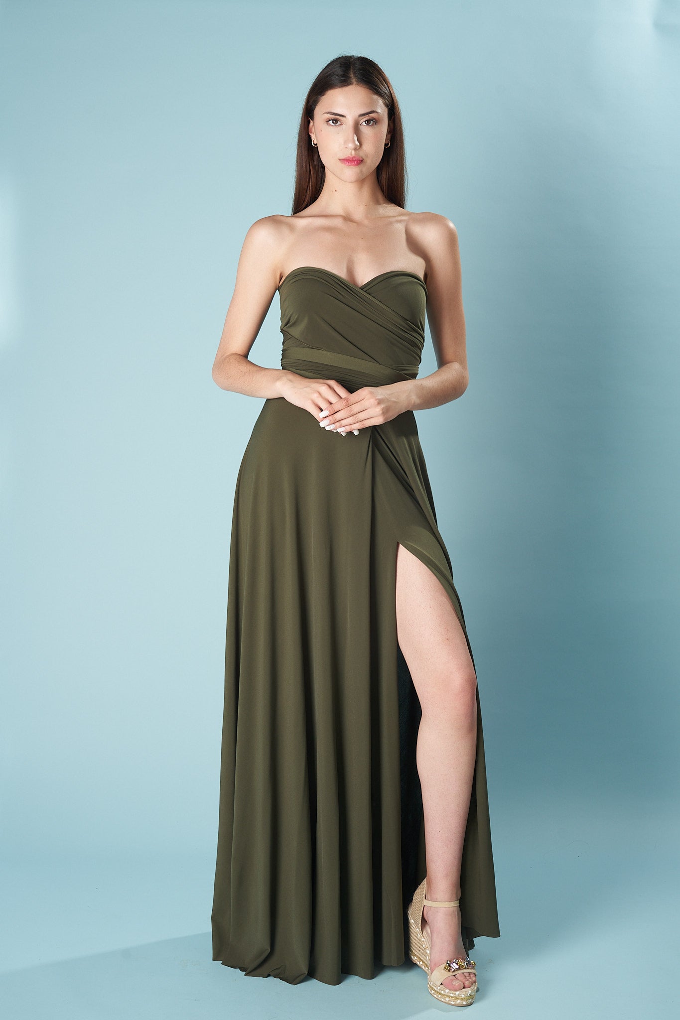 VESTIDO INFINITY SEXY (con abertura)