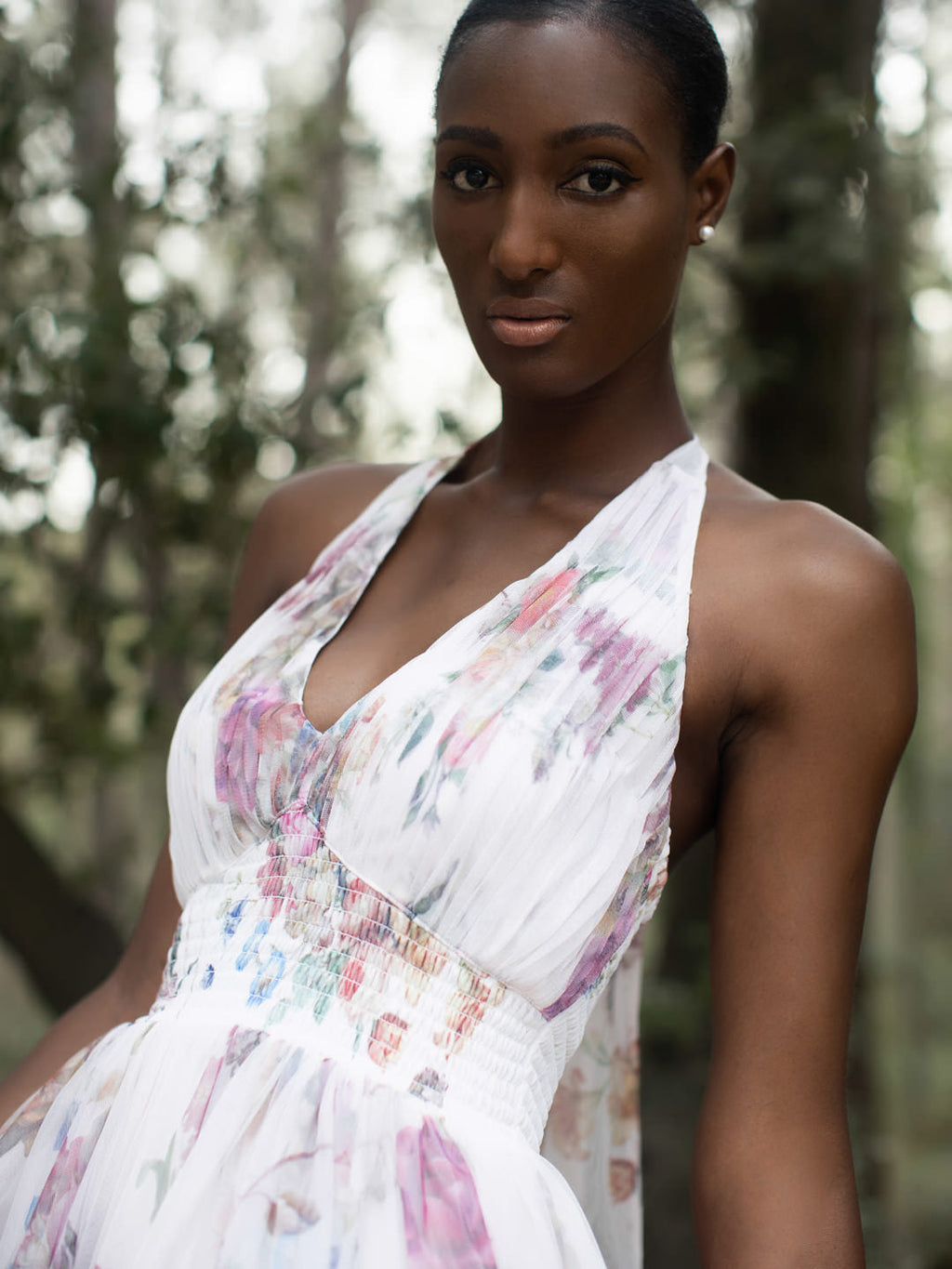 RIANNA MIDI ESTAMPADO FLORAL