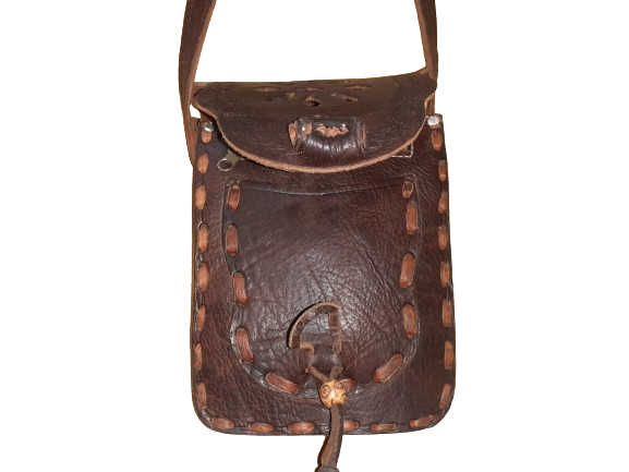 Bolso alargado cuerda bola combinado