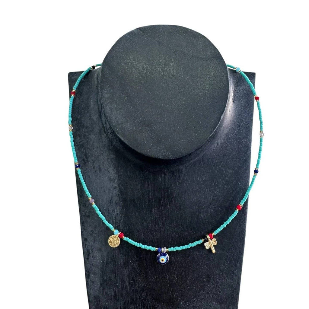 Evil eye necklace