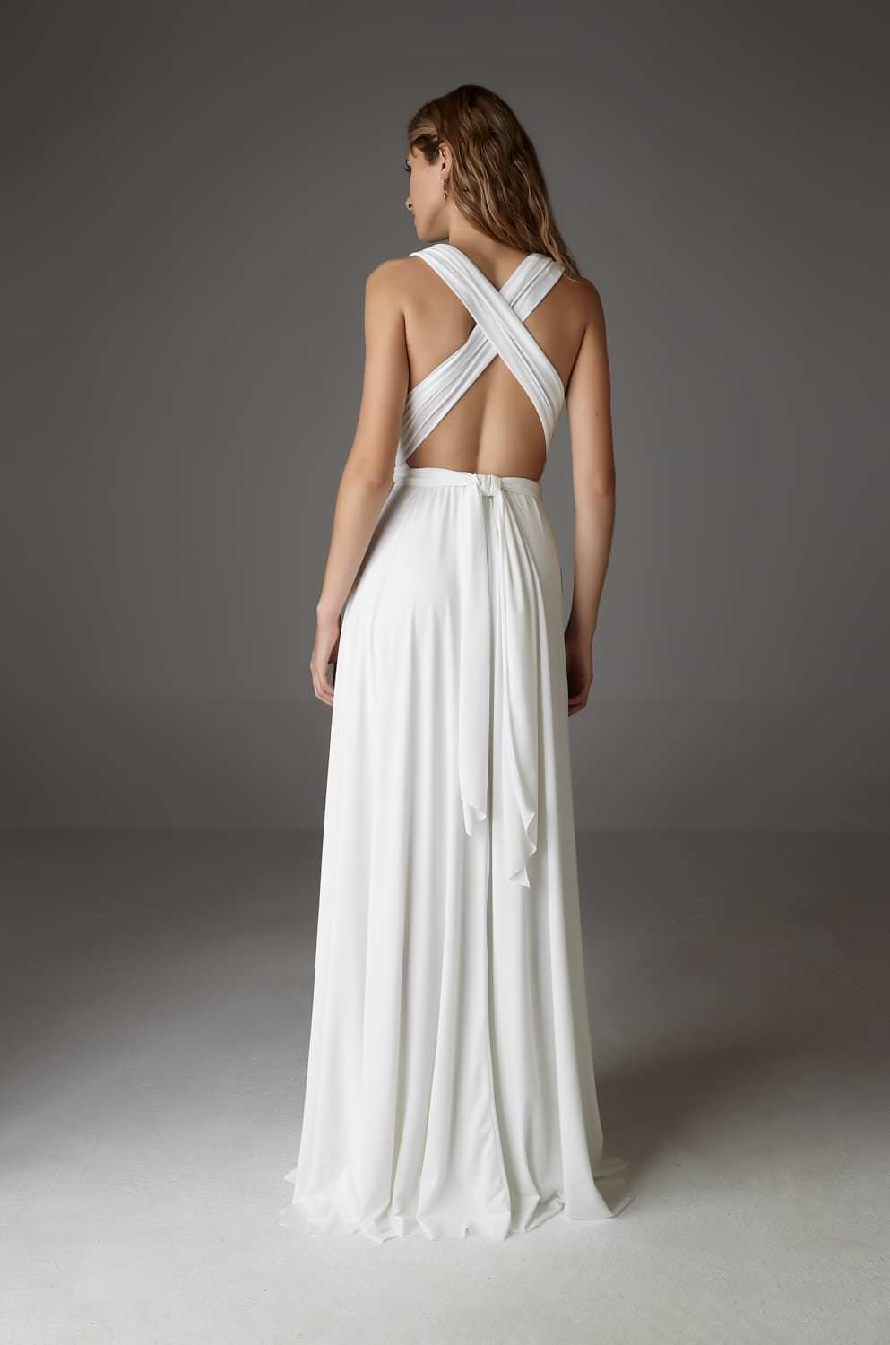 VESTIDO LARGO INFINITY NOVIA (SIN FORRO)