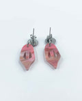 Pendientes cara rosa