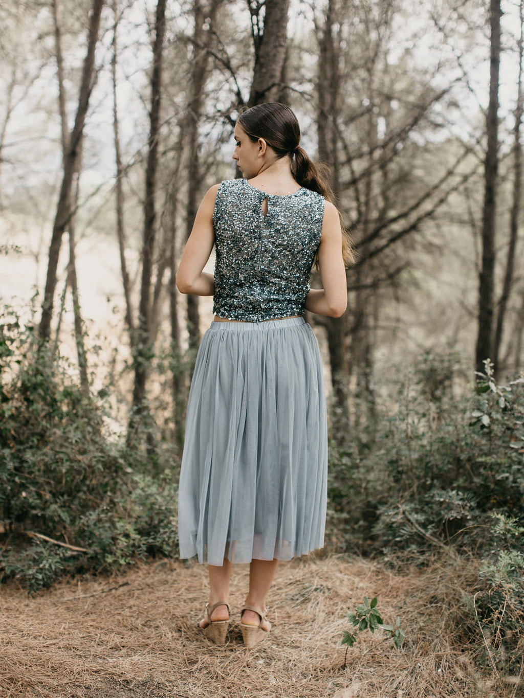 FALDA MIDI INES