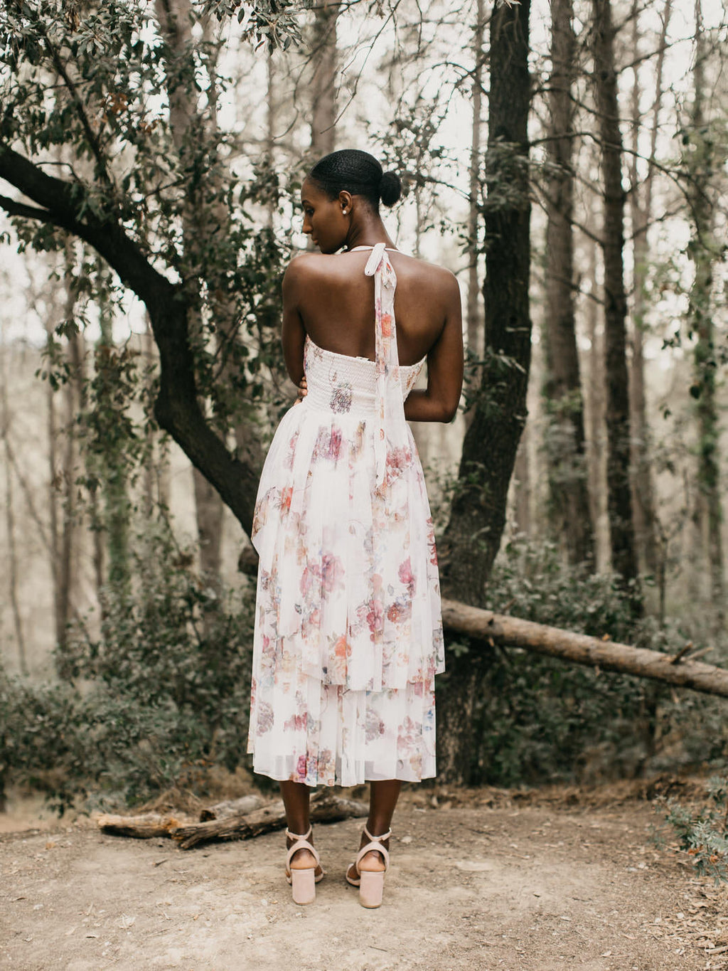 RIANNA MIDI ESTAMPADO FLORAL
